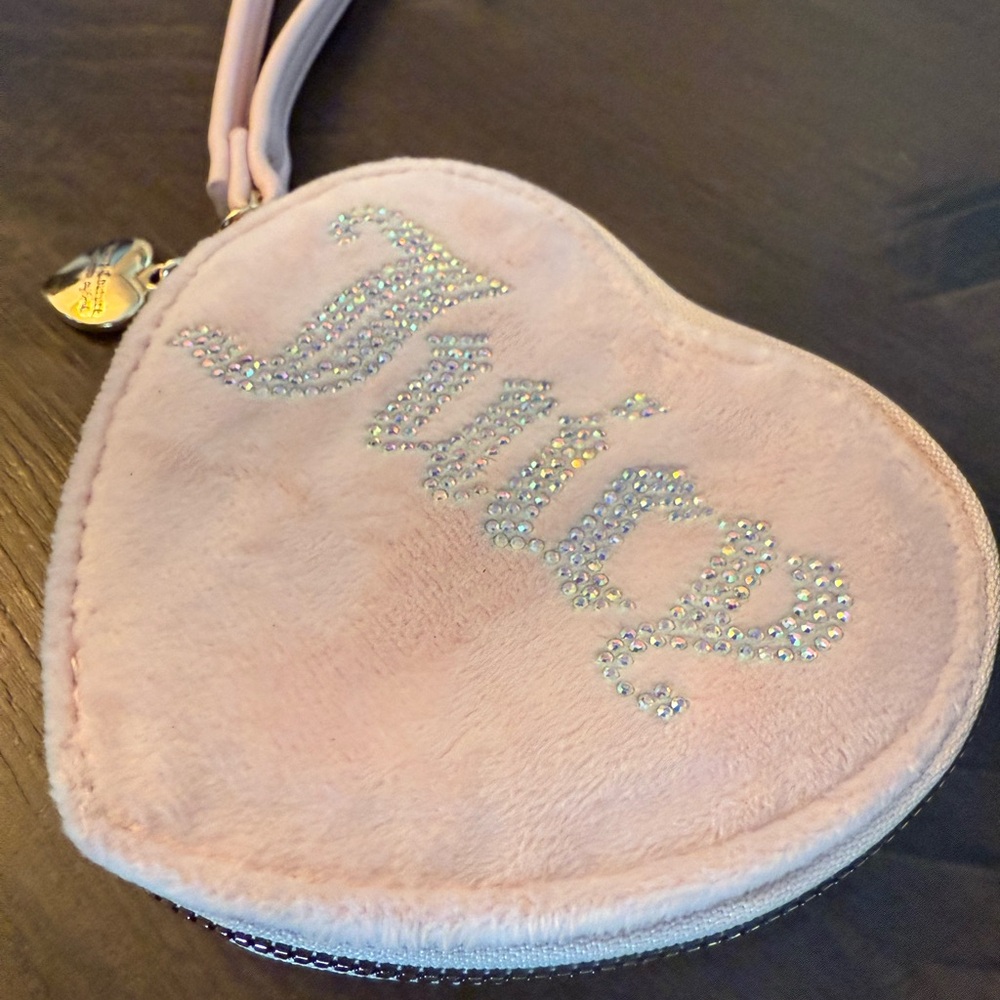 Juicy Couture Blush Heart Wristlet